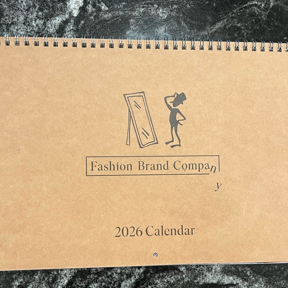 Fashion Brand Company FBC 2026 Calendar - Picture 2 of 2